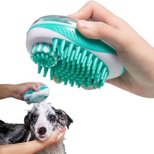 2 in 1 Pets Bath Massage Brush