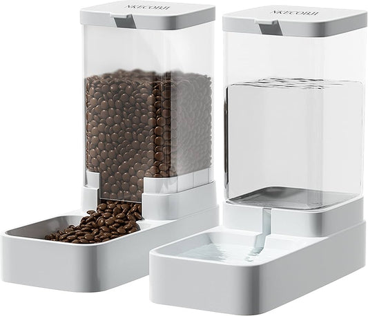 pets automatic feeder and water dispenser